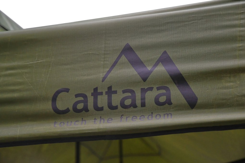 CATTARA Párty stan s nožnicovou konštrukciou 3x6 m, zelený, WATERPROOF