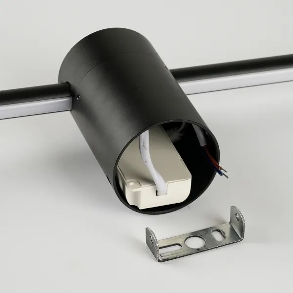 Brilagi - LED vonkajšie nástenné svietidlo AURA LED/20W/230V 4000K IP54 čierna