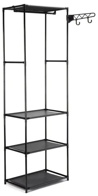 Šatníková skriňa MILENA čierna