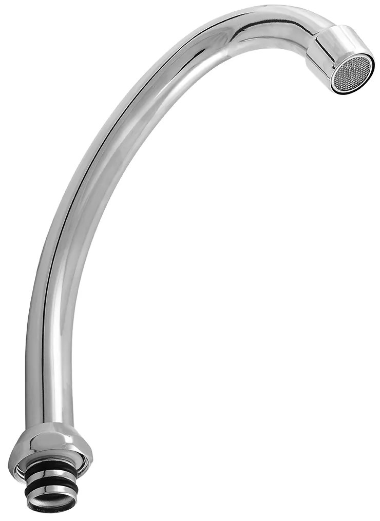 Kuchinox Kuchinox, výtokové rameno typu F pre batériu Ø18 mm - 21 cm, chróm, LAV-CWF_086D
