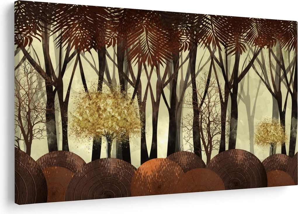 Obraz - Dekoratívne les (90x60 cm)