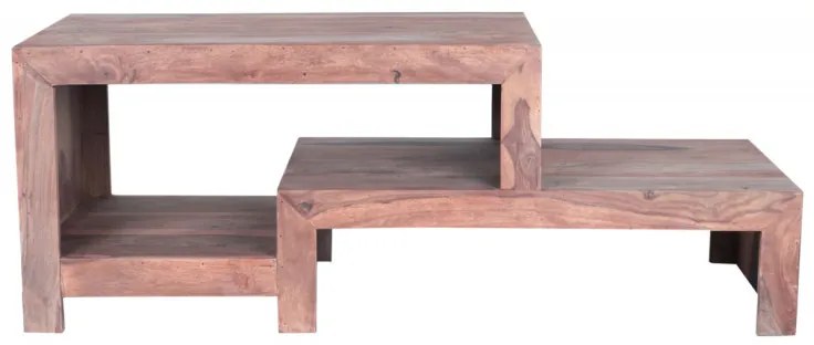 TV stolík Tara 120x45x45 indický masív palisander Only stain