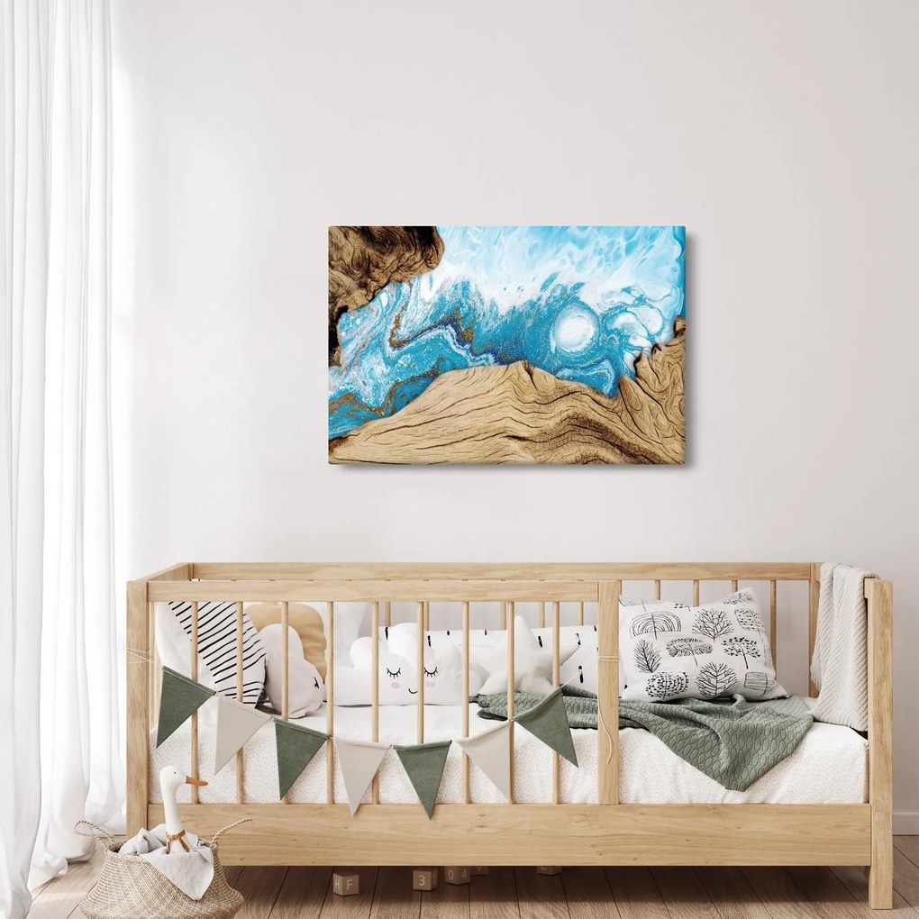 Obraz - Drevo (90x60 cm)