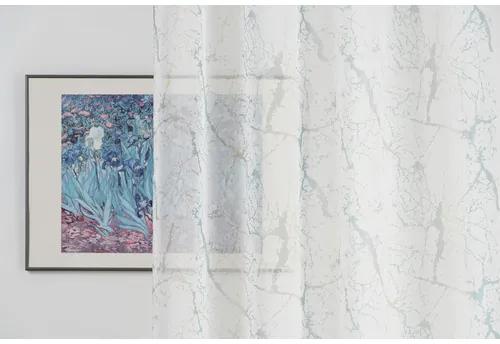 Záclona MIZAR 600x260 cm tyrkysový