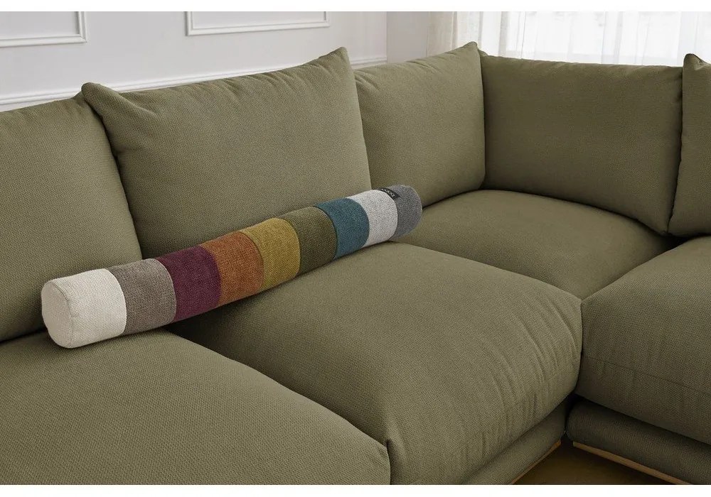 Svetlozelená rohová pohovka Ernest – Bobochic Paris