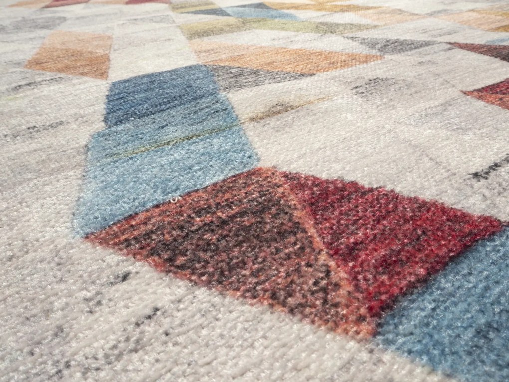 Spoltex, Kusový koberec Pisa 2301 multi, 120x170, viacfarebná, obývacia izba