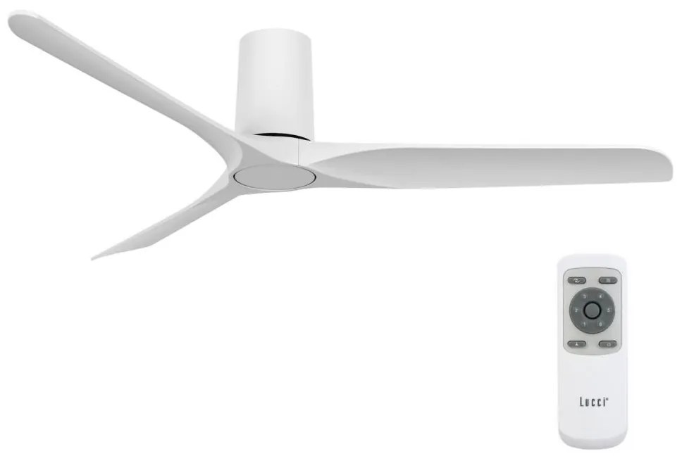 Lucci air 21610049 - Stropný ventilátor LONDO biela + diaľkové ovládanie FAN00266