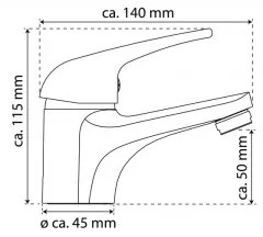 Eisl NI075CR - Umývadlová batéria GRANDE VITA CLASSIC lesklý chróm