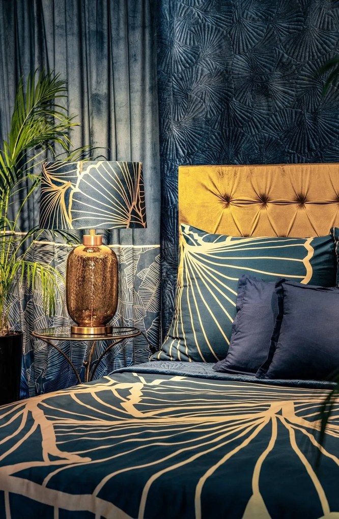 ZATEMŇOVACÍ ZÁVES LIMITED COLLECTION MUSA6 140X270 CM TMAVOMODRÁ