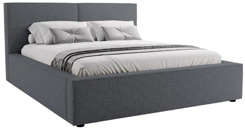 Manželská posteľ Sokoz Boucle, Rozmer postele: 200x200, Poťahy: Coral 80