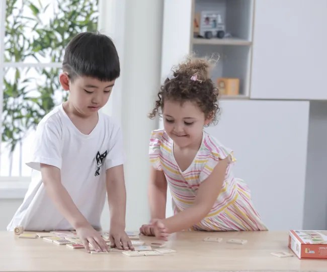 Sada na učenie tvarov Viga 44506 puzzle