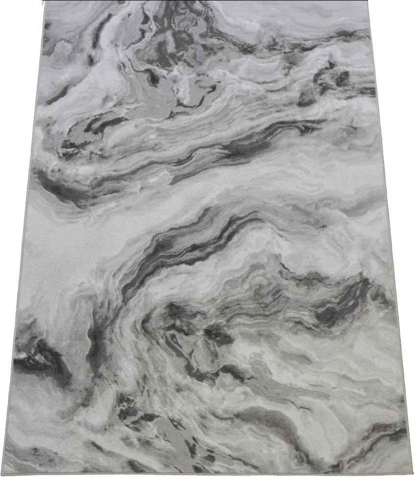 Koberec Accra 6506 Grey – sivý obdĺžnikový koberec s vzorom Rozmer: 160x230 cm