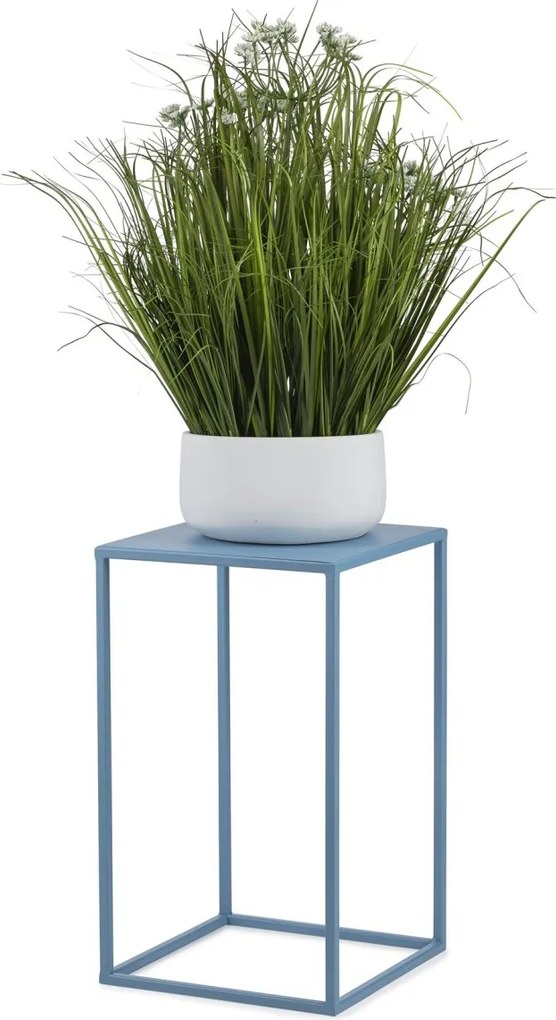 Stojan na květiny SIMPLE 40 cm modrý