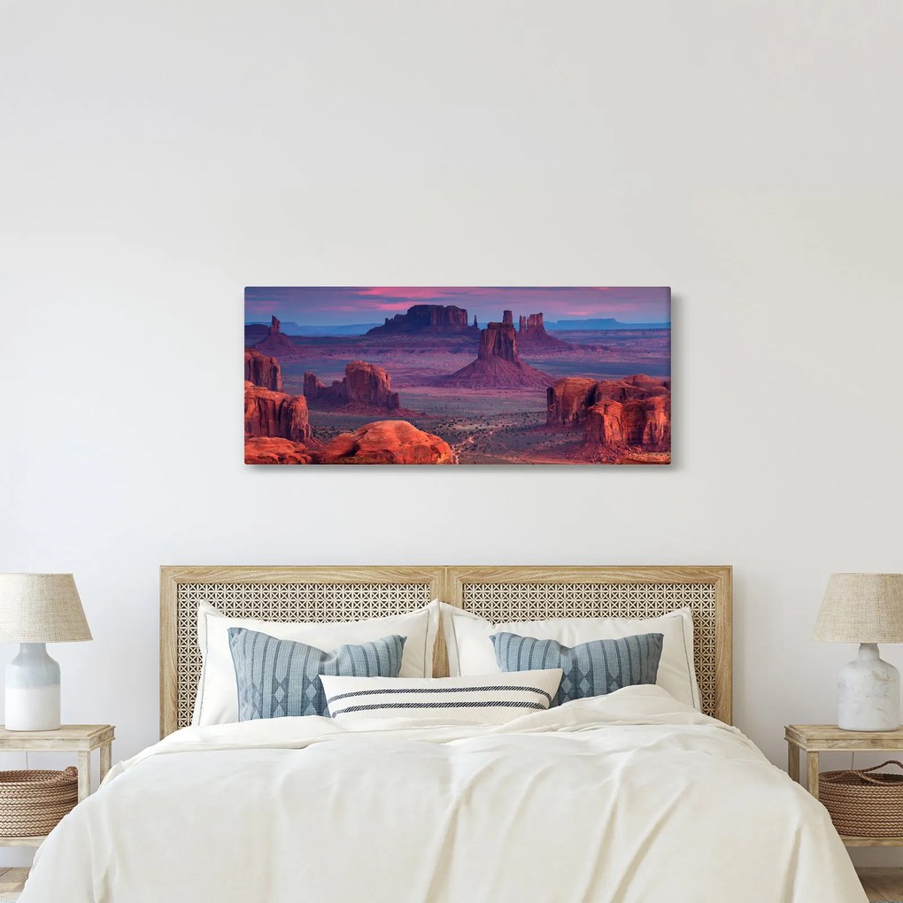 Obraz - Hunts Mesa (120x50 cm)