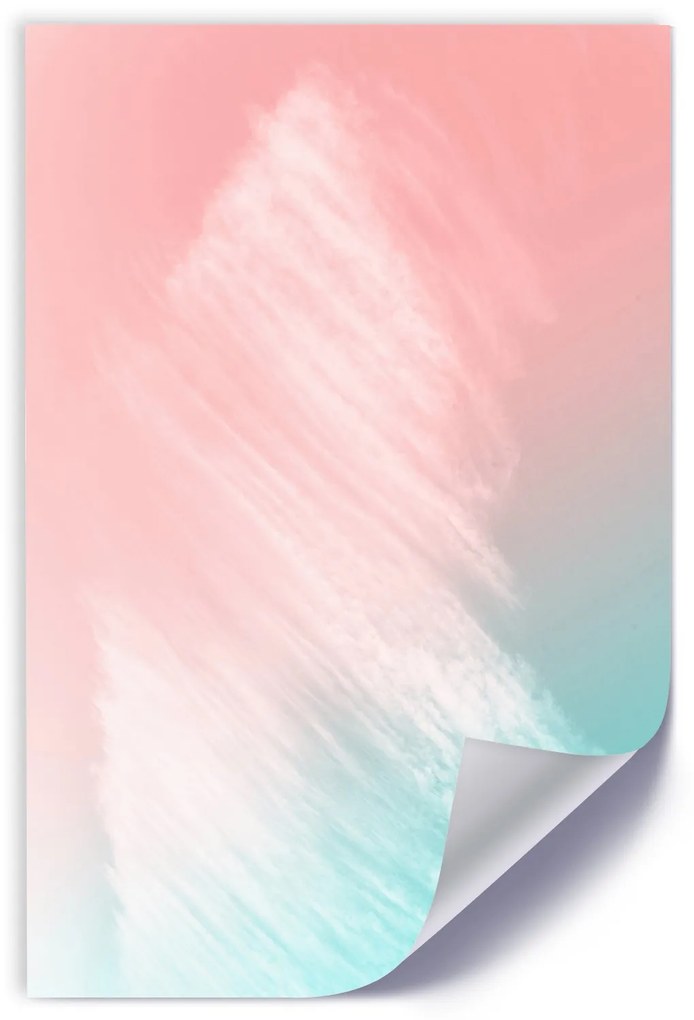 Gario Plagát Pastelová abstrakcia Farba rámu: Bez rámu, Rozmery: 40 x 60 cm