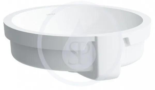 LAUFEN Living Vstavané umývadlo, 400 mm x 400 mm, biela – obojstranne glazované H8134380001551