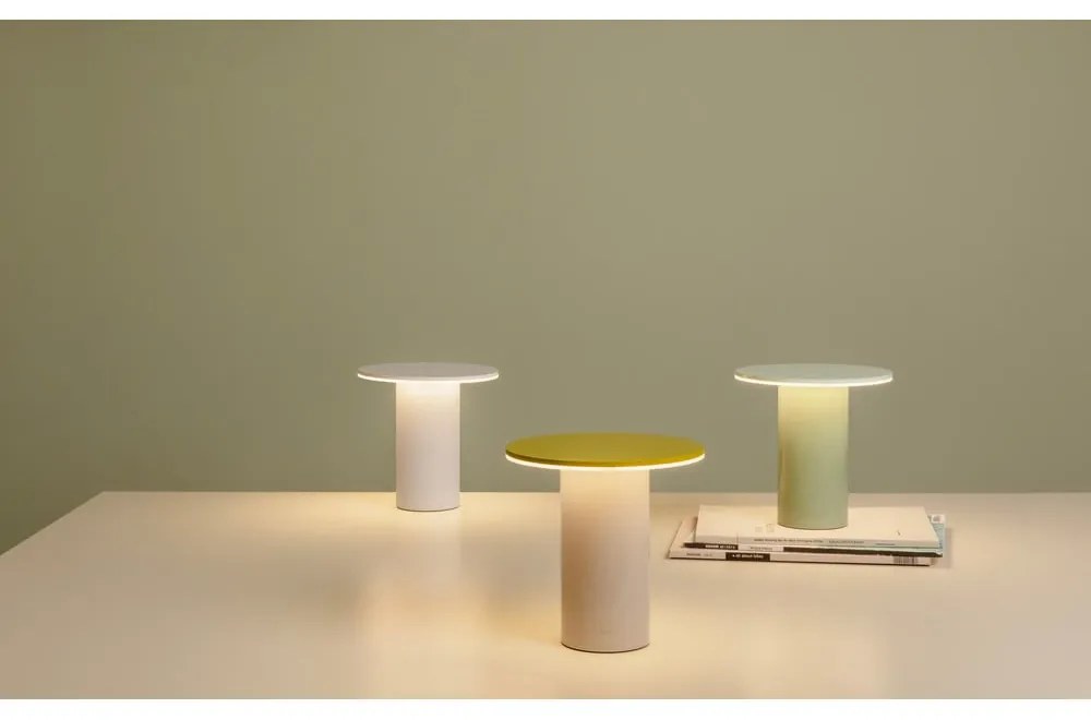 Zelená LED stmievateľná stolová lampa (výška 18 cm) Fungo – Remember