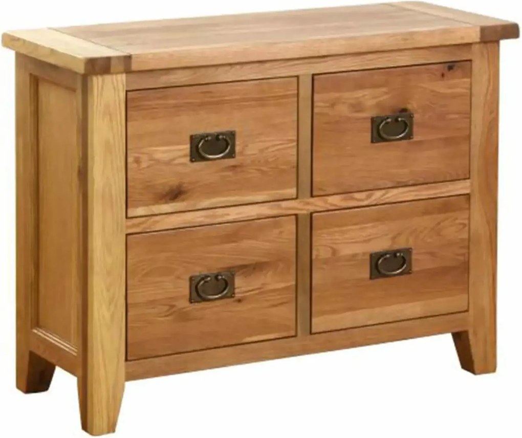 Skrinka - komoda so 4 zásuvkami, 100x40x76 cm