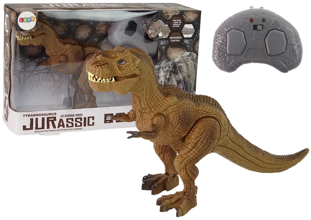 Lean Toys Diaľkovo ovládaný Dinosaurus Tyrannousaurus Rex