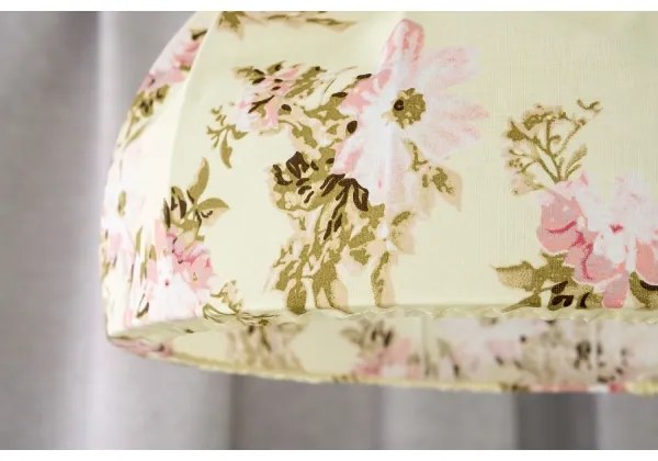 Duolla - Luster na lanku VIOLIN 1xE27/40W/230V pr. 38 cm ruža