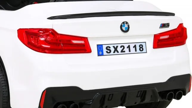 Detské elektrické autíčko BMW M5 DRIFT biele