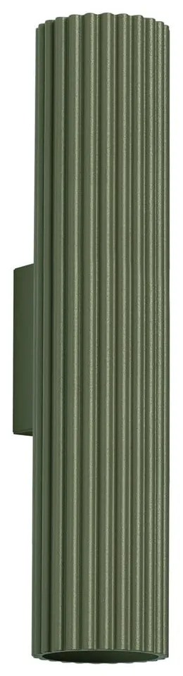 Zelené nástenné svietidlo Gleam – Sollux