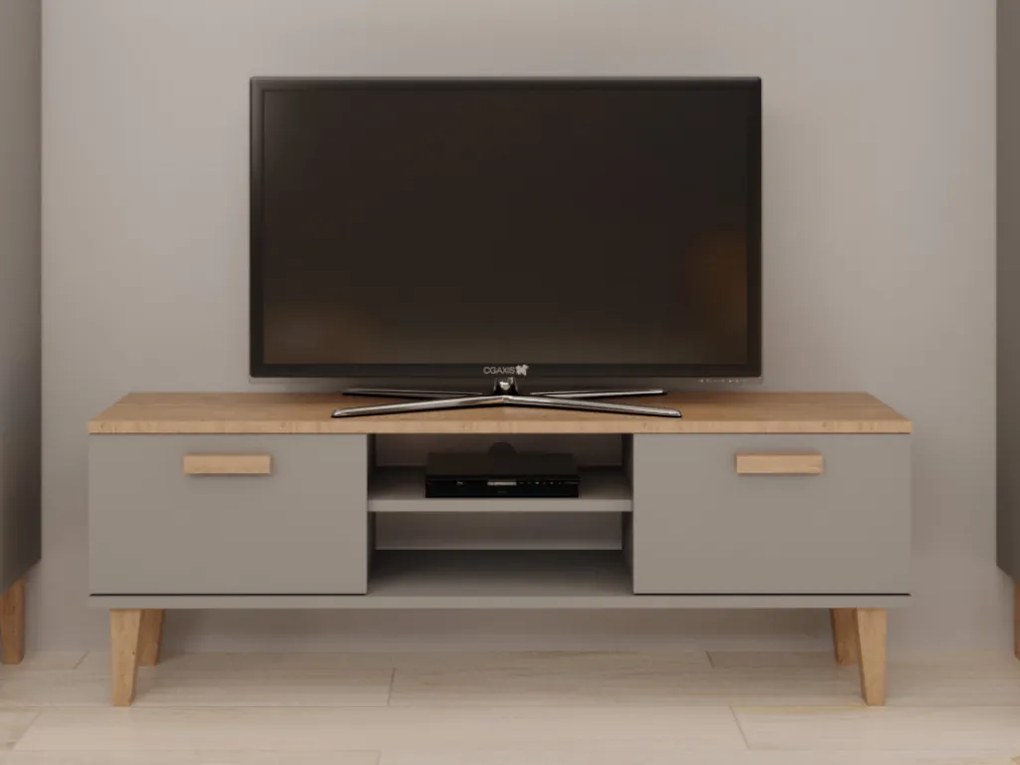 Sivá obývacia izba DENVER s TV stolíkom 120 cm