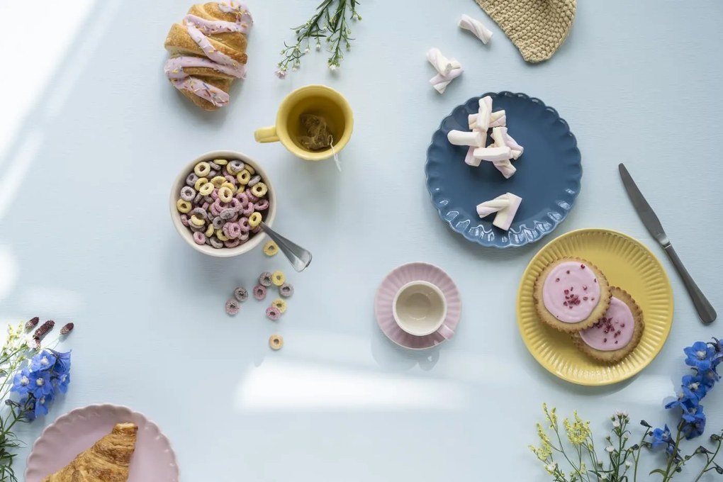 IB Laursen Žltá keramická miska na müsli MYNTE LEMONADE