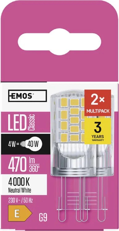 XXXLutz LED ŽIAROVKA G9 - Doplnky k svietidlám - 005710079501