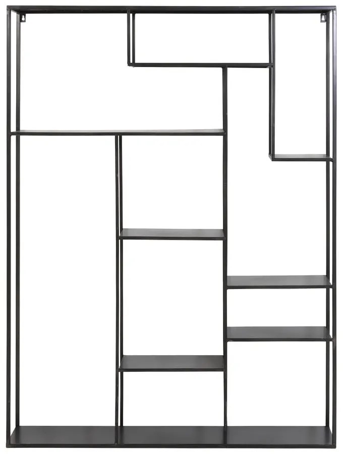 Čierna poschodová kovová polica Talara - Light & Living