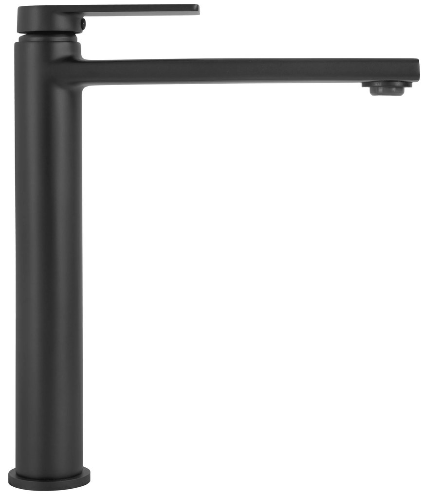 Rea Verso, vysoká umývadlová batéria h-260, čierna matná, REA-B7902