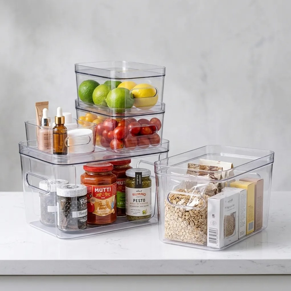 SMARTSTORE Organizér CompactClear, 7,2l otvorená predná hrana - 20 x 29,5 x 16 cm