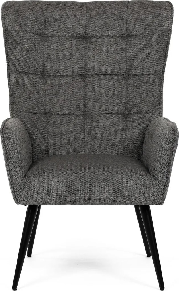 Relaxačné kreslo 315 GREY2, tmavosivá