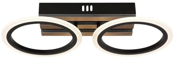 Globo 67360D2 - LED stropné svietidlo BLEVINS 15W/230V 3000/4200/600K 21x44,5 cm