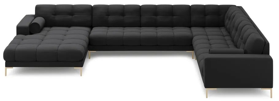 Tmavosivá rohová pohovka (pravý roh) Bali – Cosmopolitan Design