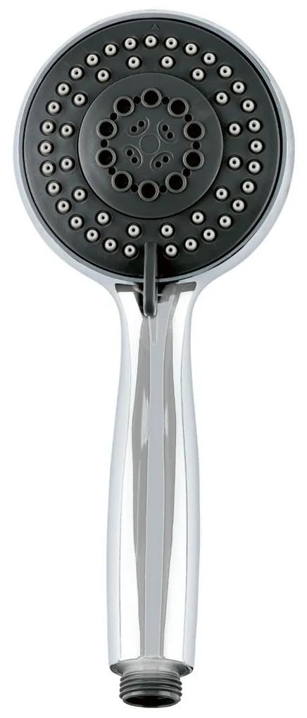 MIOMARE® Multifunkčná sprchová hlavica s hadicou, čierna (100301562) | BIANO