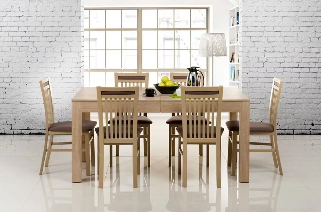 Jídelní rozkládací stůl Wenus 160/300 cm dub sonoma