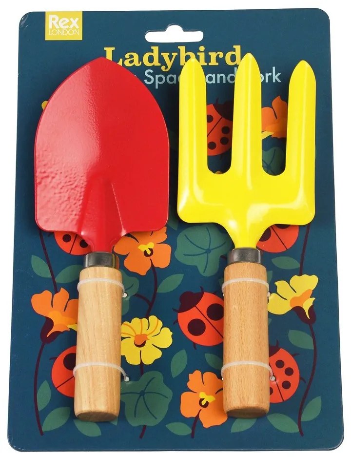 Drobné záhradné náradie v súprave 2 ks Ladybird – Rex London