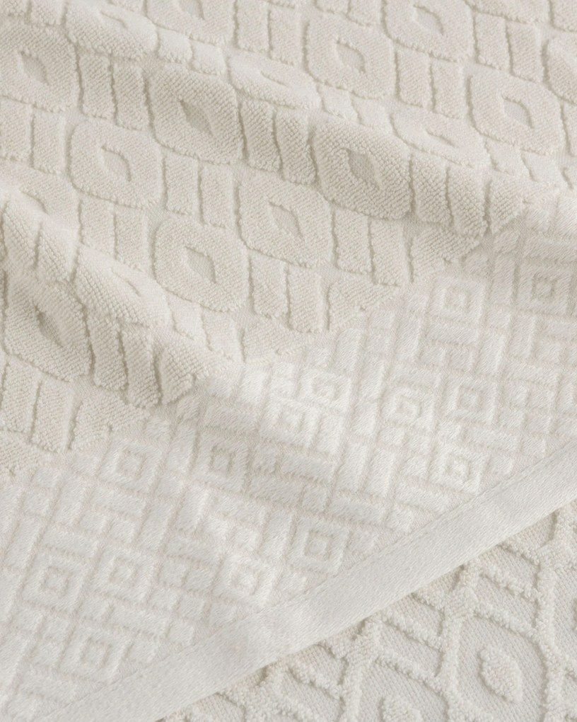 Uterák Lattice 50x90 cm cream pearl