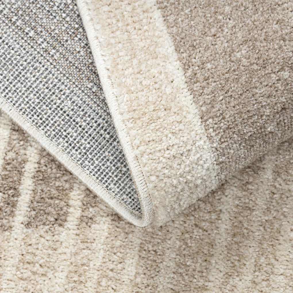Dywany Łuszczów, Kusový koberec Fusion 0815 cream/beige, 200x290, béžová, kancelária