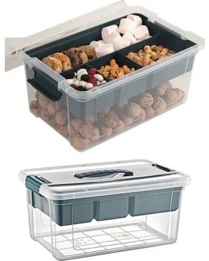 Orion Organizér, úložný box 2v1, multifunkční, šedý STORMAX - 9l, 35 x 23 x 17 cm
