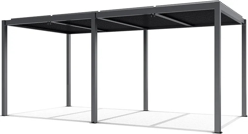 Hliníková bioklimatická pergola s lamelami 5.8 x 3 M