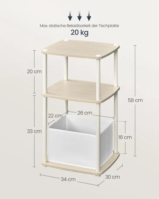 Príručný stolík LET286N01