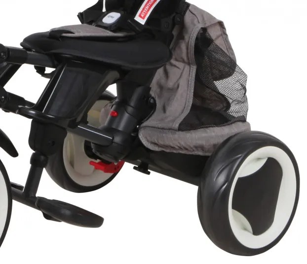 Detská trojkolka Rito Plus sivá