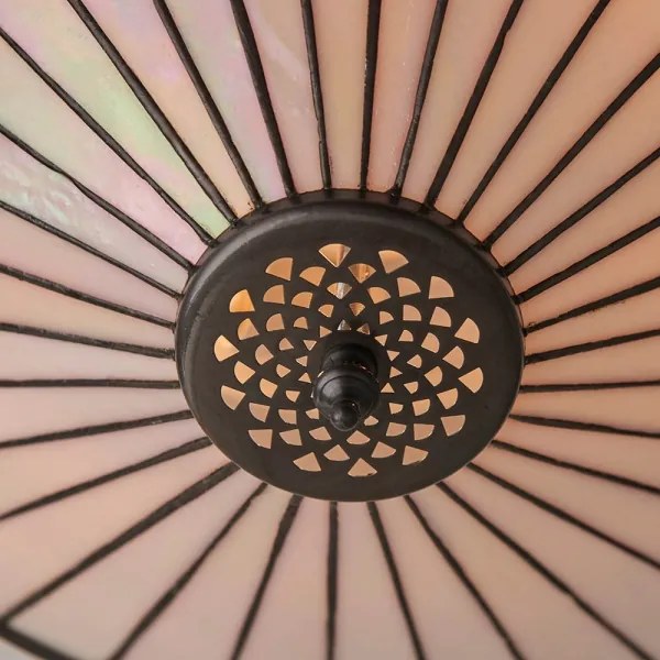 Endon 64145 - Stropné svietidlo Tiffany FARGO 2xE27/60W/230V pr. 41,5 cm