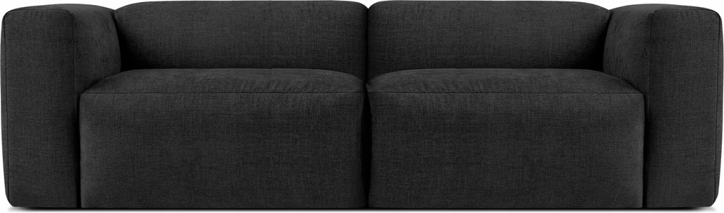 Modulárna dvojmiestna pohovka do obývačky Konsimo Buffo Grafitová