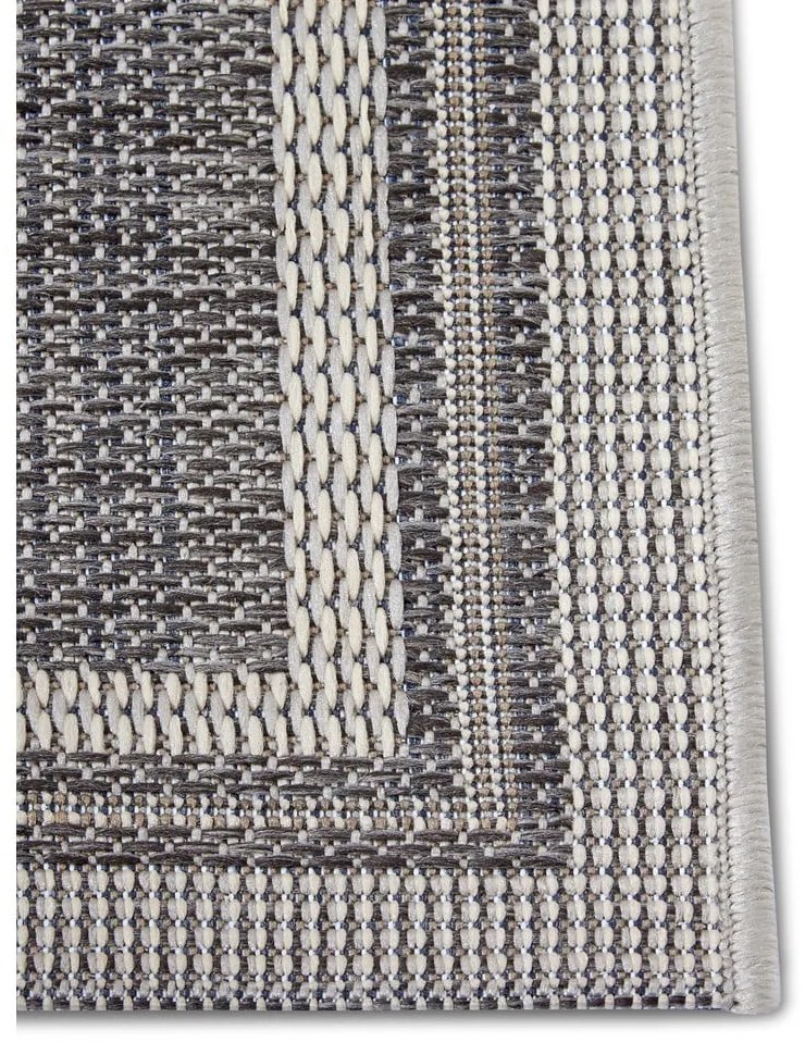 Sivý vonkajší koberec 63x120 cm Clyde Cast – Hanse Home