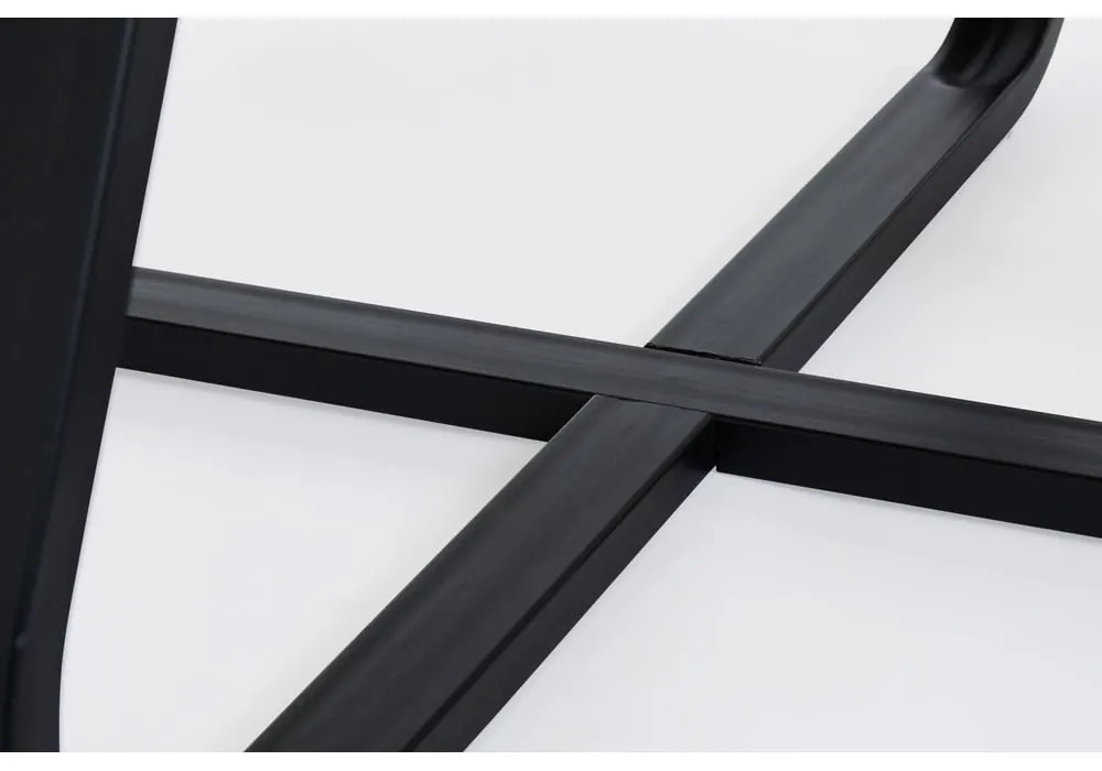 Okrúhly konferenčný stolík s doskou v dubovom dekore v prírodnej farbe ø 80 cm Cesura – Unique Furniture