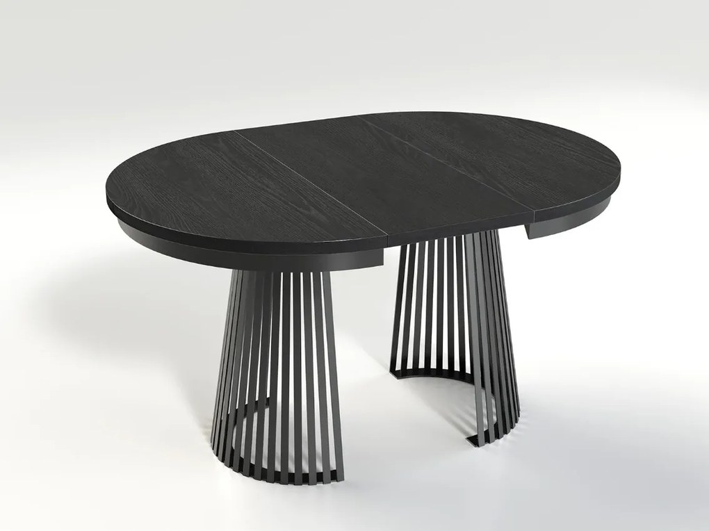 Moderný rozkladací stôl DEMI 100 - 180 cm Farba: Sivá