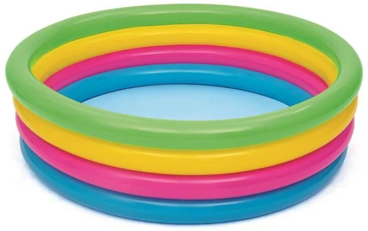 Bazén Bestway® 51117, Rainbow, detský, nafukovací, dúhový, 1,57x0,46 m